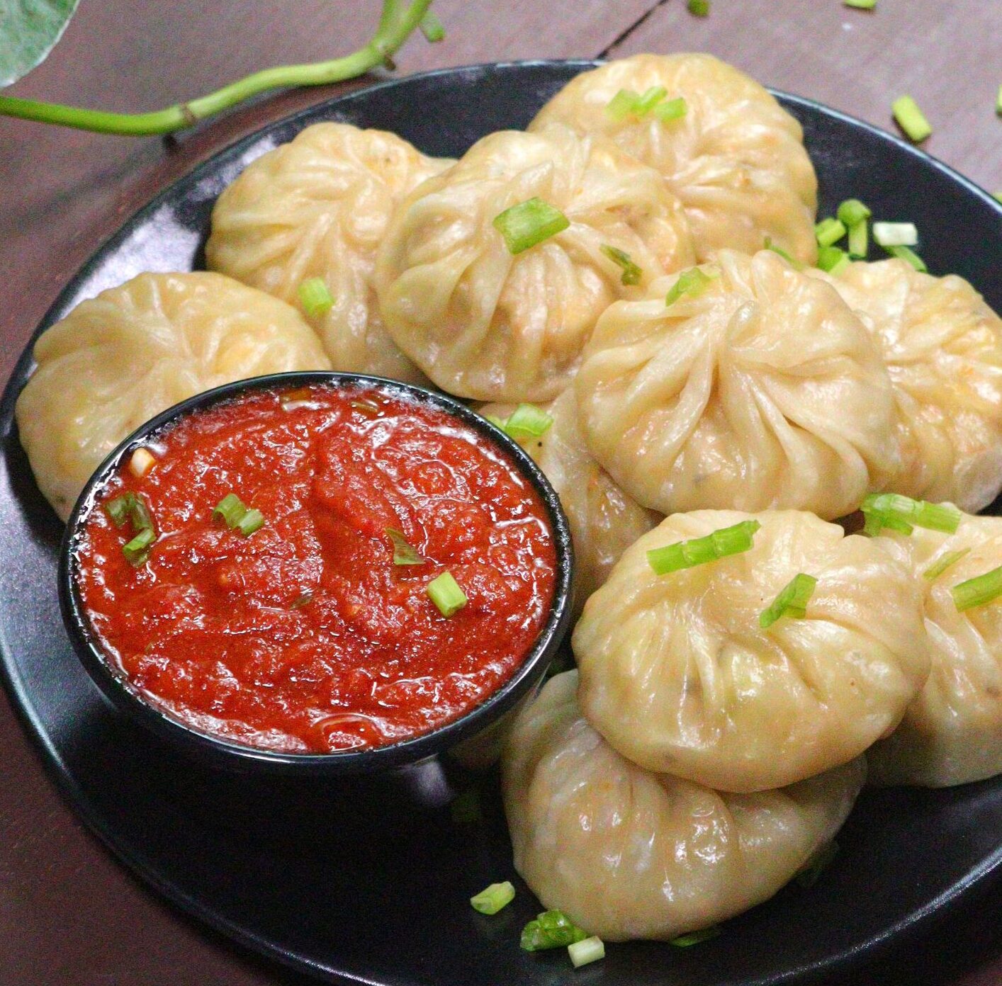 Paneer Momos Steam Full